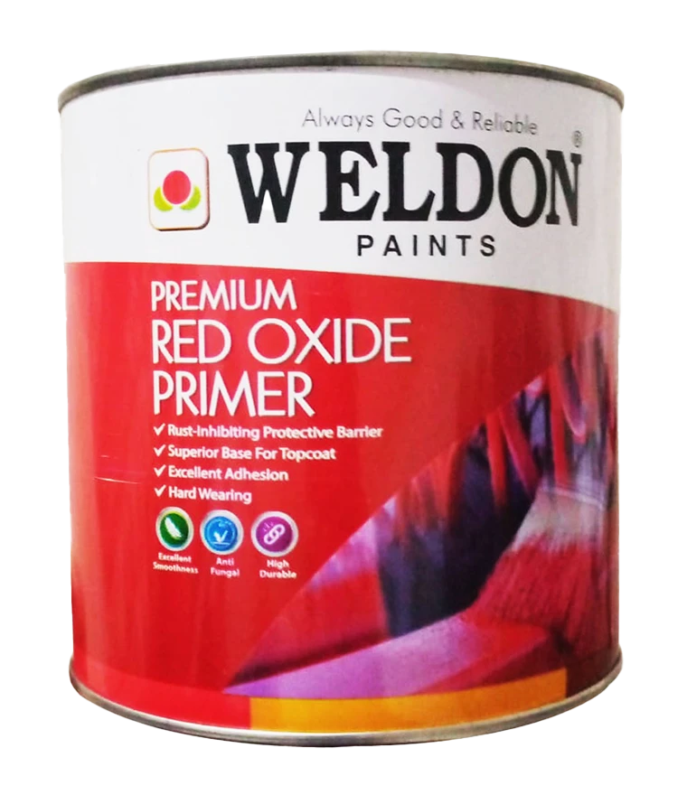 Premium Red Oxide Primer - Weldon Paints - Most Reliable Interior and ...